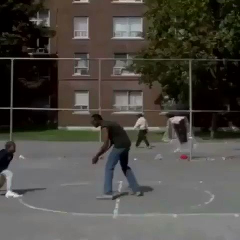(2002) It ain t my style running around here getting all sweaty on the court. Happy birthday, Mekhi Phifer! 