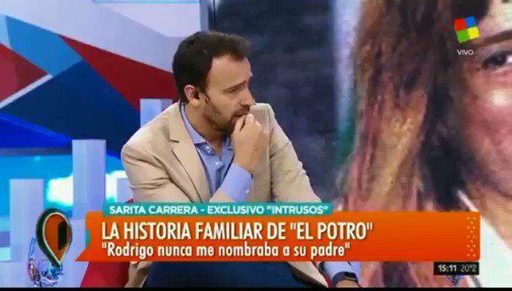 تويتر \ #Intrusos 👀 على تويتر: "La verdad del primer gran amor de #Rodrigo  en @intrusos SARITA CARRERA AmericaTV #Intrusos @Moria_Casan  https://t.co/jaWO1feDey"