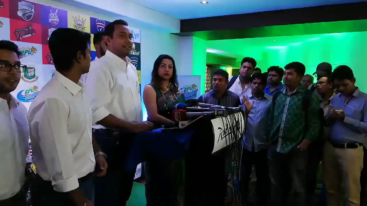 . @SylhetSixers on their badboys!
#BPLPlayersDraft #BPL2019