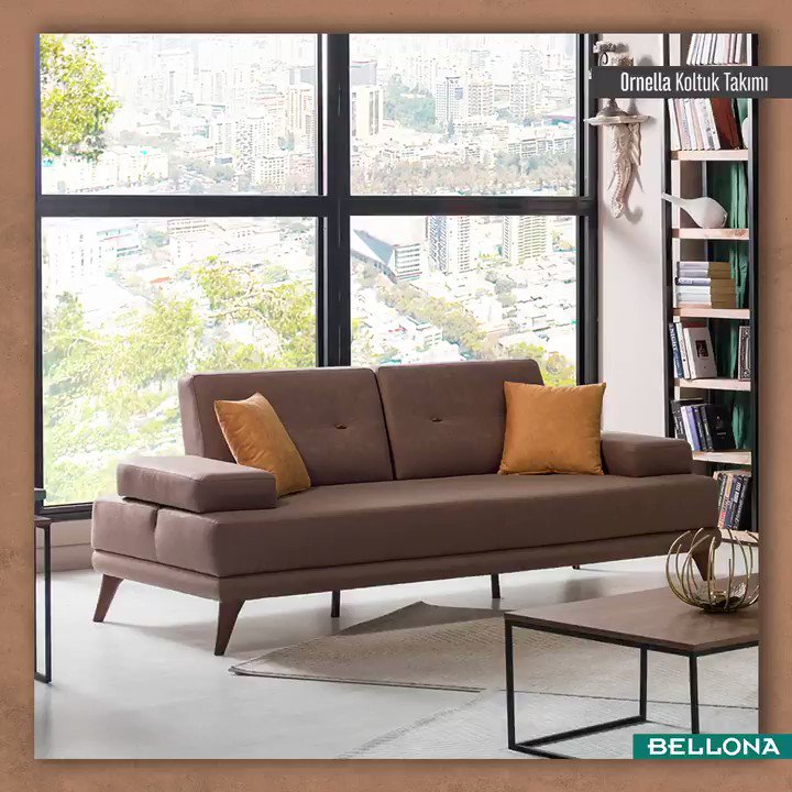 Dekorasyonda doğal görünümün ve konforun ön planda olduğu tasarımları beğeniyorsanız Ornella tam size göre! #Bellona #TarzArayanaBellona http://bit.ly/OrnellaBellona