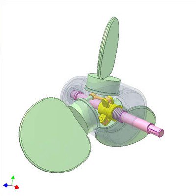 Pitch Adjustment for Boat Propeller