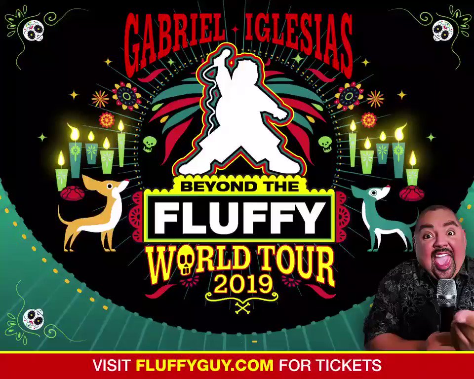RT for ur chance to WIN a signed #GabrielIglesias Beyond The Fluffy World Tour 😃 Check out my new performance dates at http://FluffyGuy.comÂ