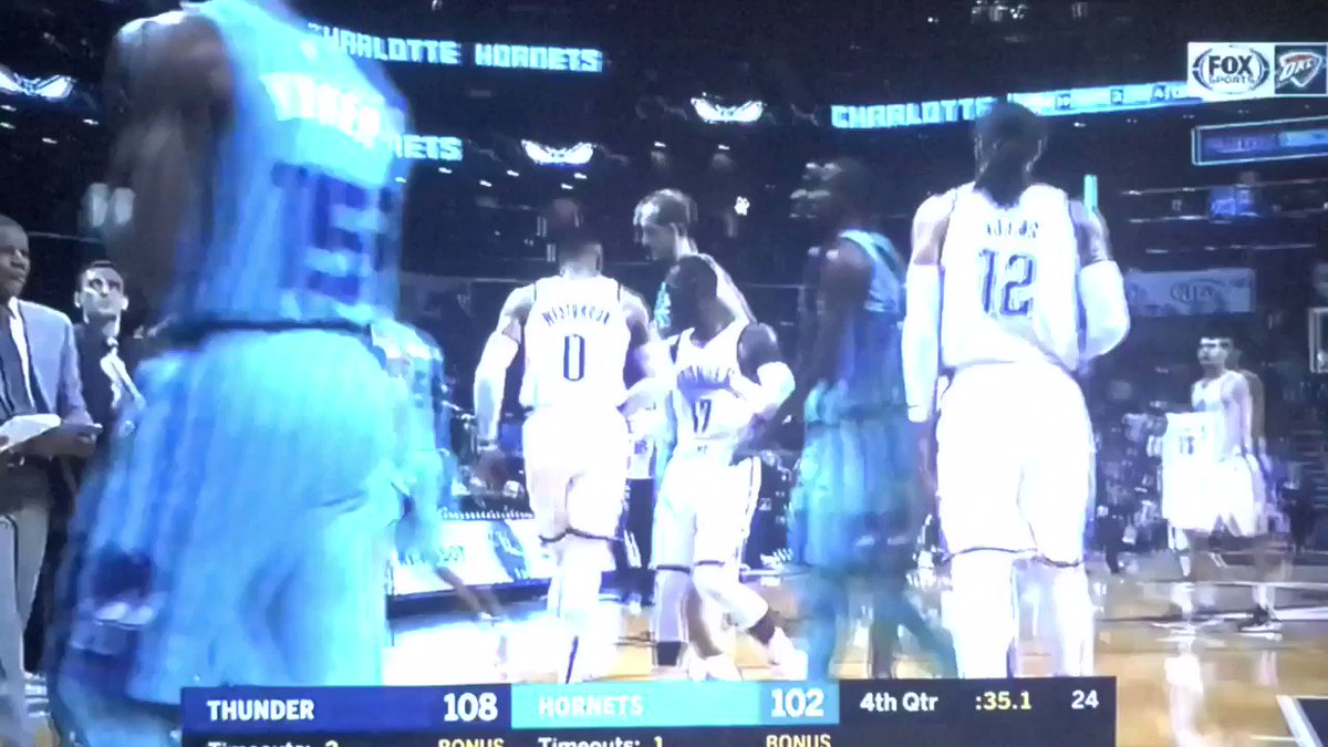 That’s my point guard @russwest44 #whynot