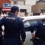 各国の警察の車の窓の割り方に草wやっぱりお国柄出ちゃってるw