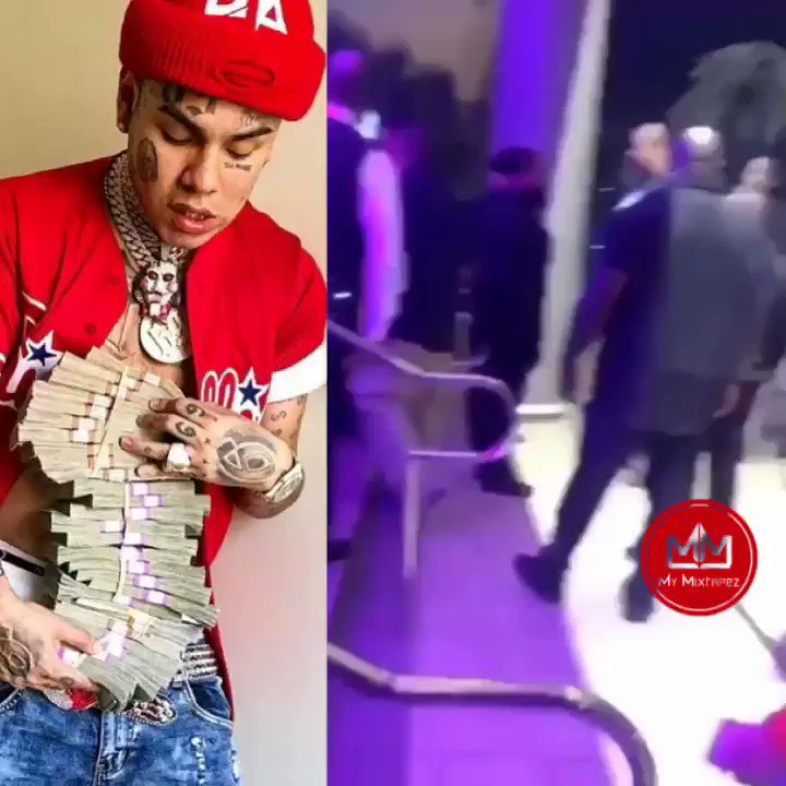 My Mixtapez on Twitter "6ix9ine gets into altercation with goons in LA 👀 They can be heard