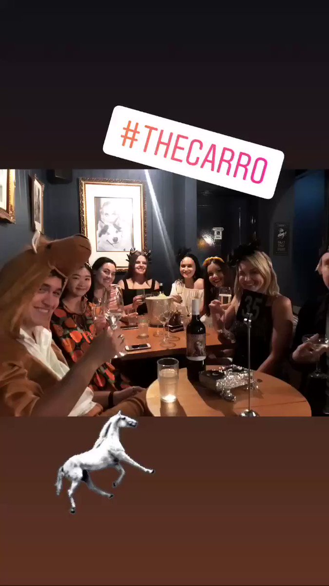 The Team @thecarrosydney #melbournecup2018