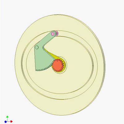 Cam-Controlled Planetary Gear