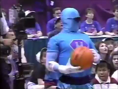 NBA Jam (the book) on Twitter: "From the 1993 NBA All-Star Weekend: Hugo the Hornet comes through with the super swagger in the Mascot Dunk Contest (and eventually takes the whole thing)