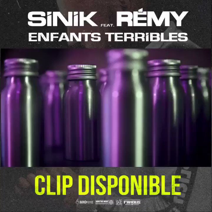 Nouveau clip dispo !! 🔥🔥🎬 #enfantsterribles SINIK x @Cestremy nouvel album : INVINCIBLE 25 janvier ! #teamsinik #famous #clip