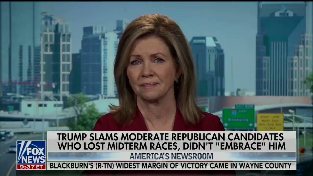 Senator-elect Marsha Blackburn gets asked about the Thousand Oaks mass shooting, and literally the first thing she says is "What we do is say how do make certain that we protect the 2nd Amendment." This is why the NRA spent over $1 million supporting her.