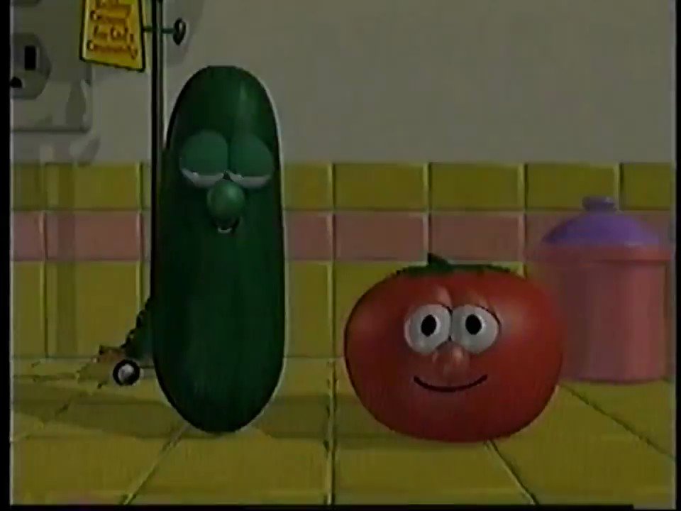 out of context veggietales on Twitter