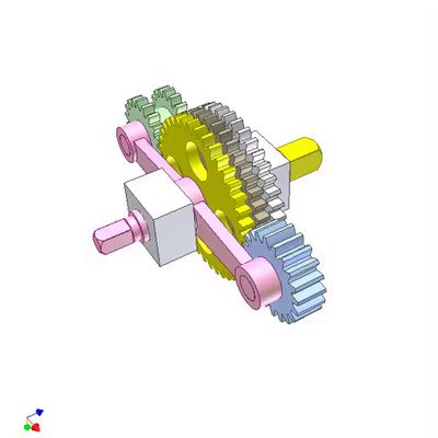 Fergusons Paradox of Gear Drive