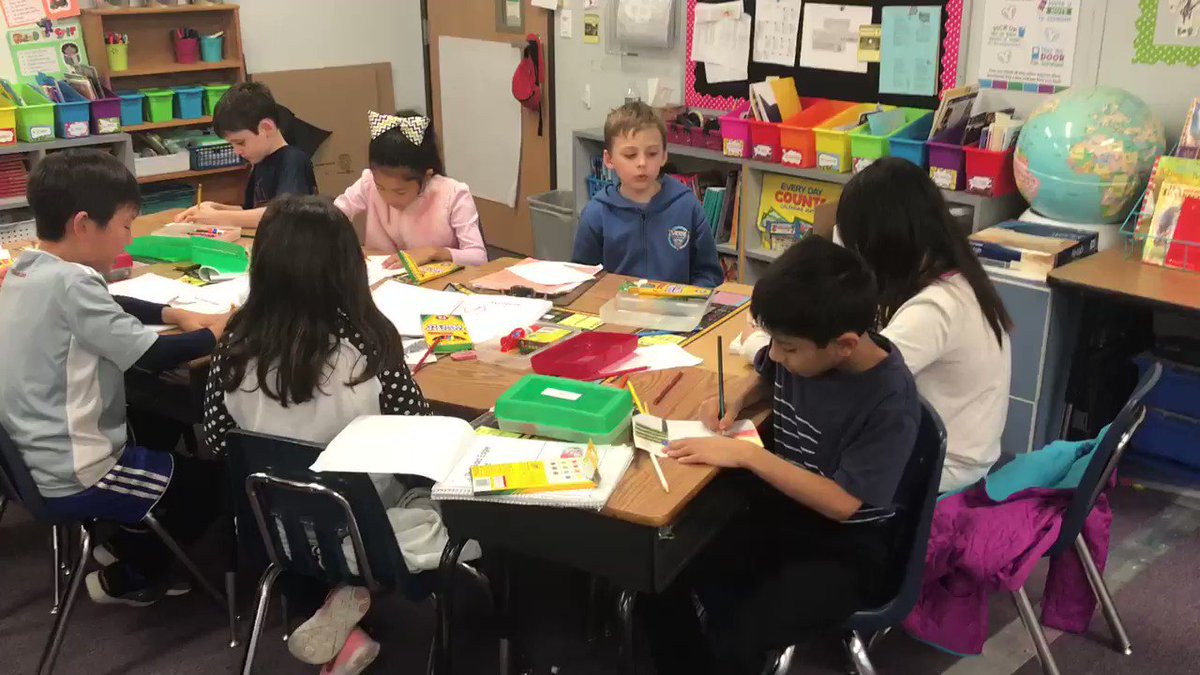 2nd graders multi-tasking on this rainy Friday! Writing letters to <a target='_blank' href='http://search.twitter.com/search?q=veterans'><a target='_blank' href='https://twitter.com/hashtag/veterans?src=hash'>#veterans</a></a> and practicing songs for our class play! <a target='_blank' href='http://twitter.com/APS_ATS'>@APS_ATS</a> <a target='_blank' href='https://t.co/i5nQleBLFi'>https://t.co/i5nQleBLFi</a>