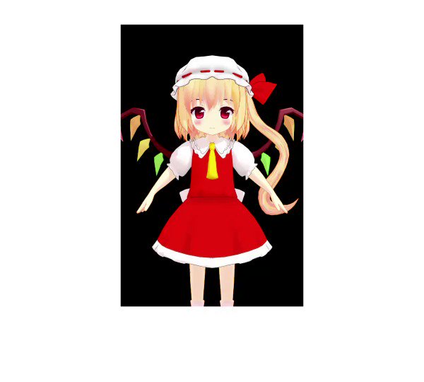 ちゅばき Mmdさん がハッシュタグ フランドール をつけたツイート一覧 1 Whotwi グラフィカルtwitter分析