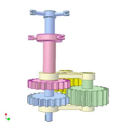 Drive for Coaxial Propellers