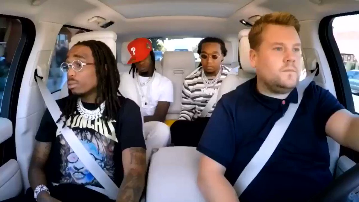Serg (@S_Barajas217) on Twitter photo 14/11/2018 23:07:29 Migos singing Sweet Caroline. You’re welcome. Migos singing Sweet Caroline. You’re welcome.