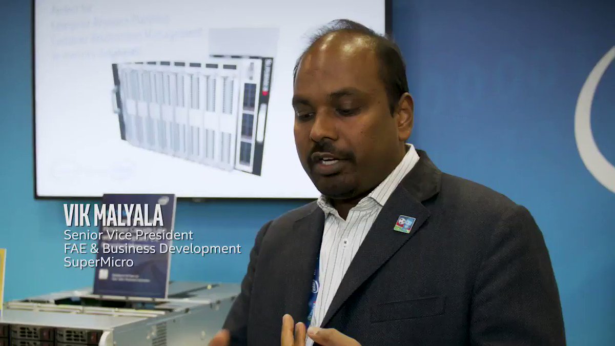 At #SC18 @Supermicro_SMCI’s Senior VP, @malyala, highlights what differentiates @Intel technology, making it the ‘best platform out there.’ Learn more about Supermicro’s #HPC Solutions: https://intel.ly/2PxnZcI