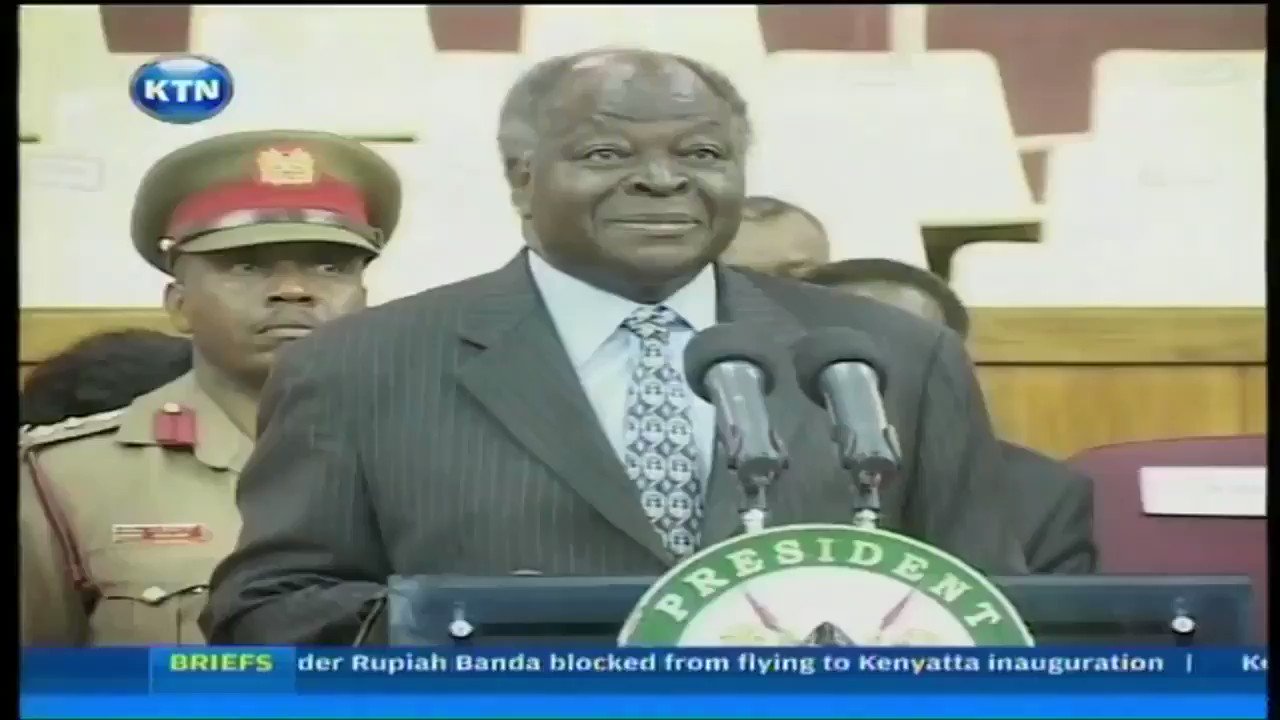 Happy 87th Birthday Mzee Mwai Kibaki. We miss your leadership. 