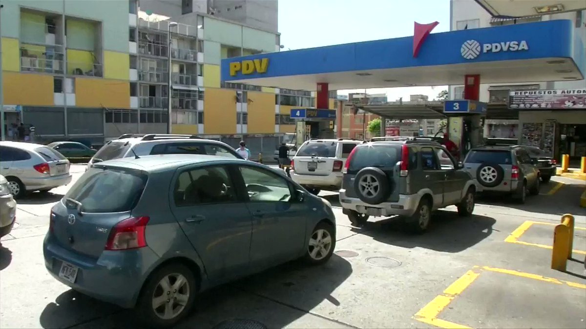 In #Venezuela, you can fill your gas tank 20,000 times for the price of 2 pounds of cheese and yet there are fuel shortages. @cohenluc reports for @Reuters @ReutersTV