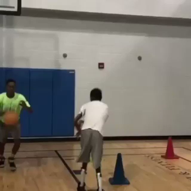 Not letting ANYTHING hold him back π₯ (via disabledshooter/IG)
