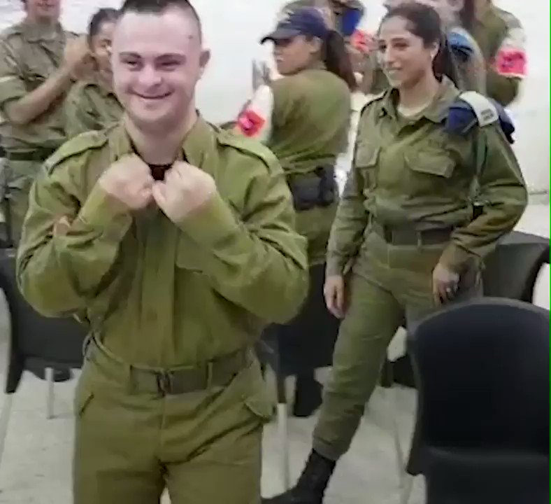 Pvt. Shahaf is a volunteer soldier in the IDF, this is his story: