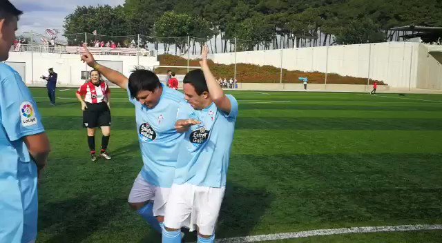 Así de bien sienta ganar tres partidos seguidos. 😊 Pleno de victorias del #CeltaIntegra en la primera jornada de #LaLigaGenuineSantander. 👏🏻 ¡BRAVO!