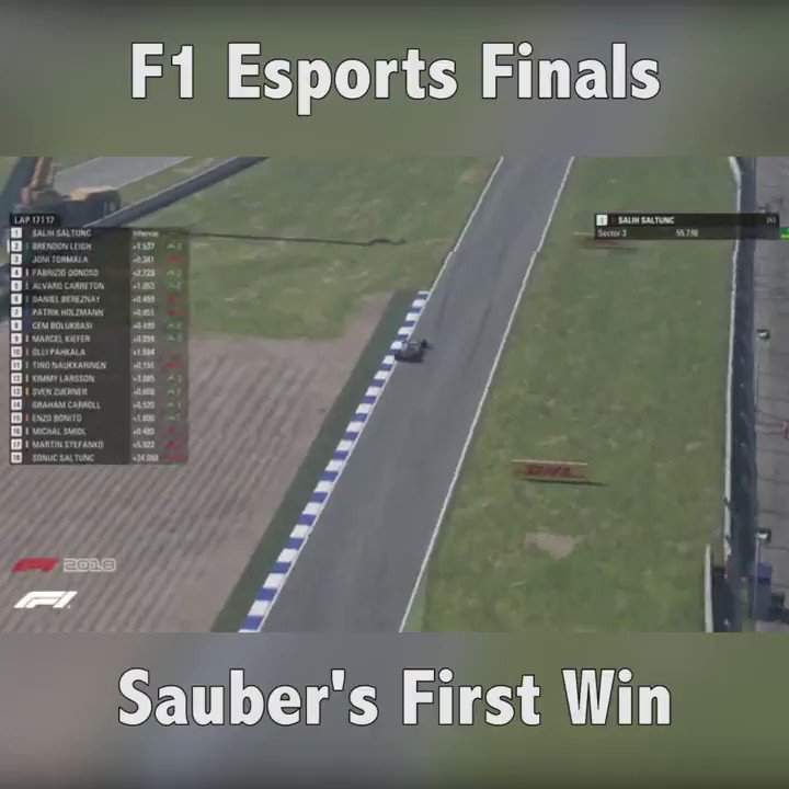 “I’m glad the steering wheel is still on!” 😂
The moment @VeS_FlyingFinn took our first win of the #F1Esports series! 🏆