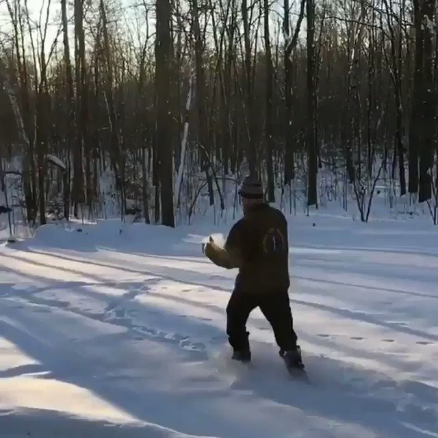 In case you’ve ever wondered who would win the battle between boiling water and -30’ degree weather.