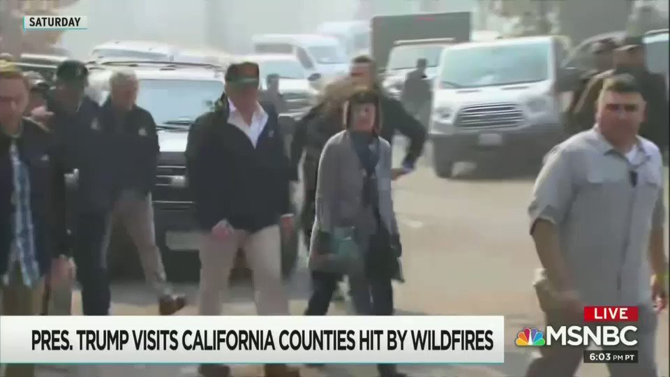 PoliticusUSA (@politicususa) on Twitter photo 20/11/2018 02:40:48 Rachel Maddow obliterates Trump's 'toxic' response to the deadly wildfires in California. #ctl #p2 #Maddow Rachel Maddow obliterates Trump's 'toxic' response to the deadly wildfires in California. #ctl #p2 #Maddow