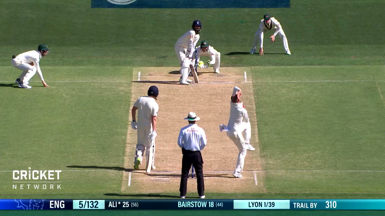 Happy birthday Nathan Lyon!

Who remembers this fine caught and bowled from the off-spinner?

