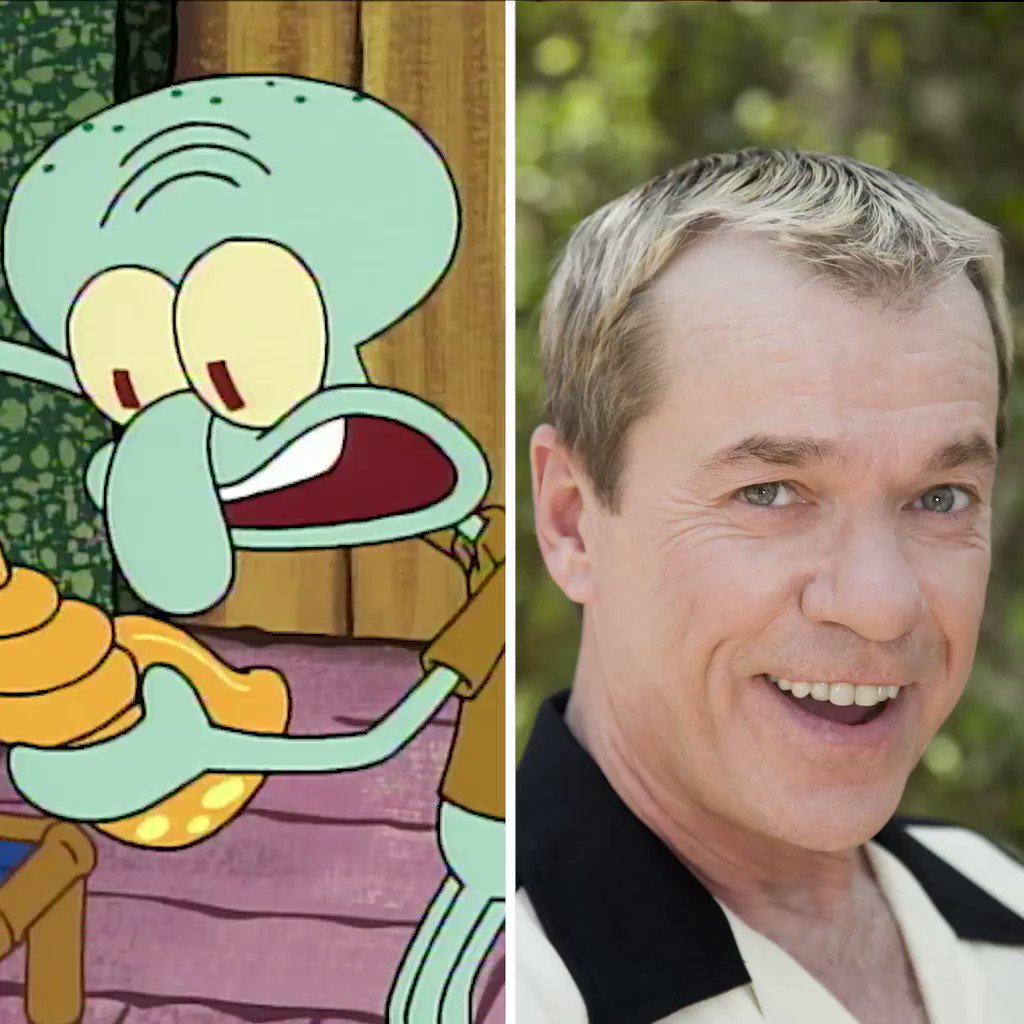 Happy Birthday to Rodger Bumpass, the voice of Squidward! Now, where\s his soufflé? 