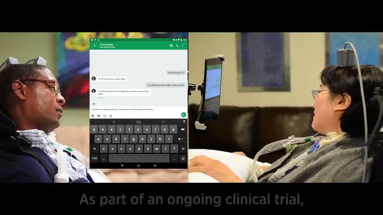 Brown University on Twitter "Three participants with paralysis in the