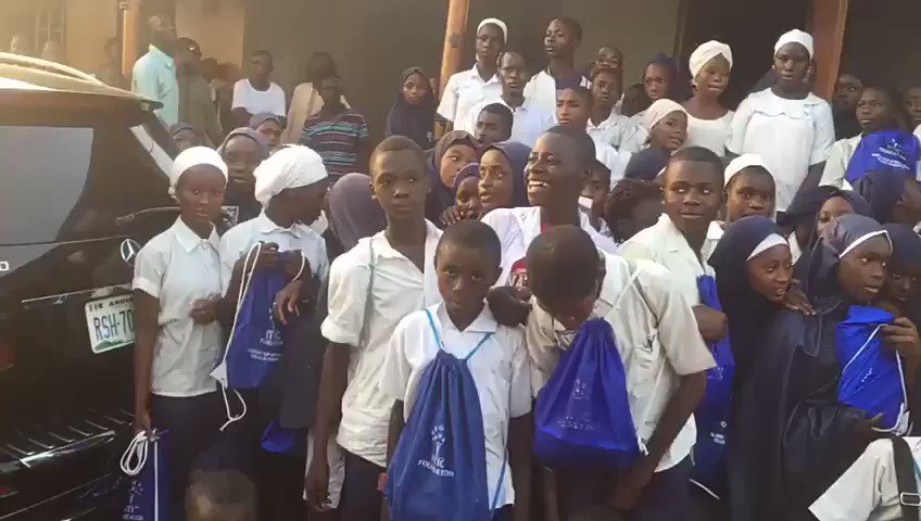 Daniel Amokachi (@FrenzziiiBull) on Twitter photo 2018-11-26 23:01:06 Visited A School Inn Badarawa District Kaduna State Were I Was Born & Handed Out Educational Backpack,Very Nice To See Smiles On Our Leaders Of Tomorrow... #1girl1pen #Eduplus #TheBlackBull #KeepingItReal Visited A School Inn Badarawa District Kaduna State Were I Was Born & Handed Out Educational Backpack,Very Nice To See Smiles On Our Leaders Of Tomorrow... #1girl1pen #Eduplus #TheBlackBull #KeepingItReal