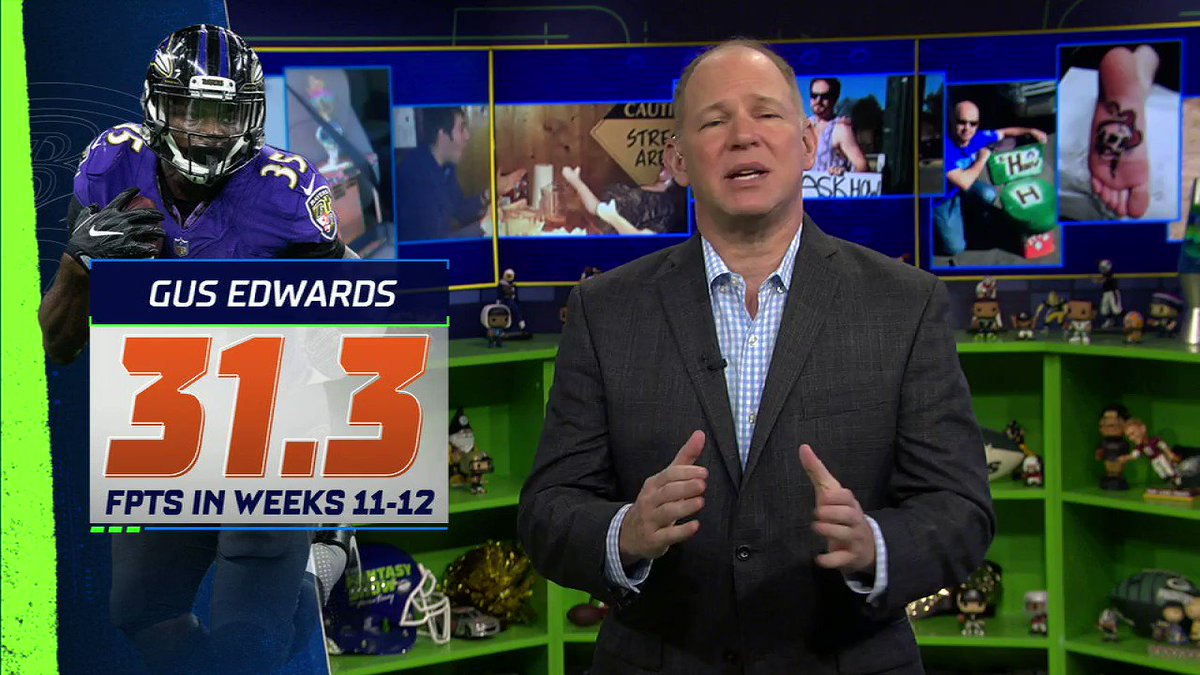 Matthew Berry On Twitter Some Thoughts On Gus Edwards Josh Adams From The Fantasy Show On Espn Matthew Berry On Twitter Some Thoughts On Gus Edwards Josh Adams From The Fantasy Show On Espn