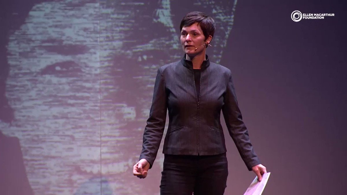 How we went from a group of CEOs sitting in a room asking what can we do to 10% of the market committing to designing 100% reusable, recyclable or compostable plastic packaging by 2025. @ellenmacarthur on momentum towards the #circulareconomy.