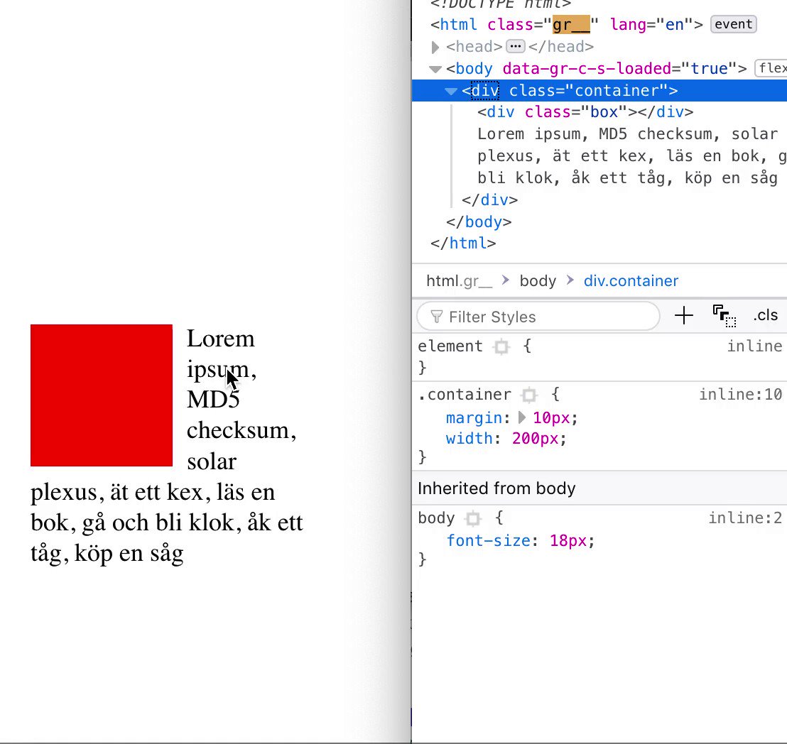 Continuing my explorations into the @Firefox polygon editor. You don’t actually need to code your shape-outside, you can simply ✍️ it