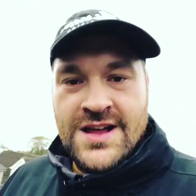 Michael Benson on Twitter "⏰ Tyson Fury sent this message to Deontay