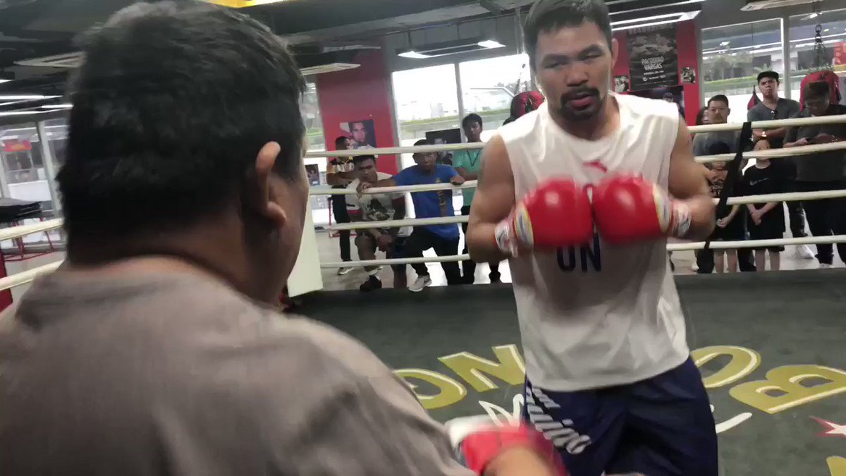 Pac, pac, boom! Sorry, Buboy, thought you were Broner. Same weight and all. 🤷🏽♂️
#PacquiaoBroner #Jan19 @PBC @SHOSports @ShowtimeBoxing @MGMGrandGarden @AXS