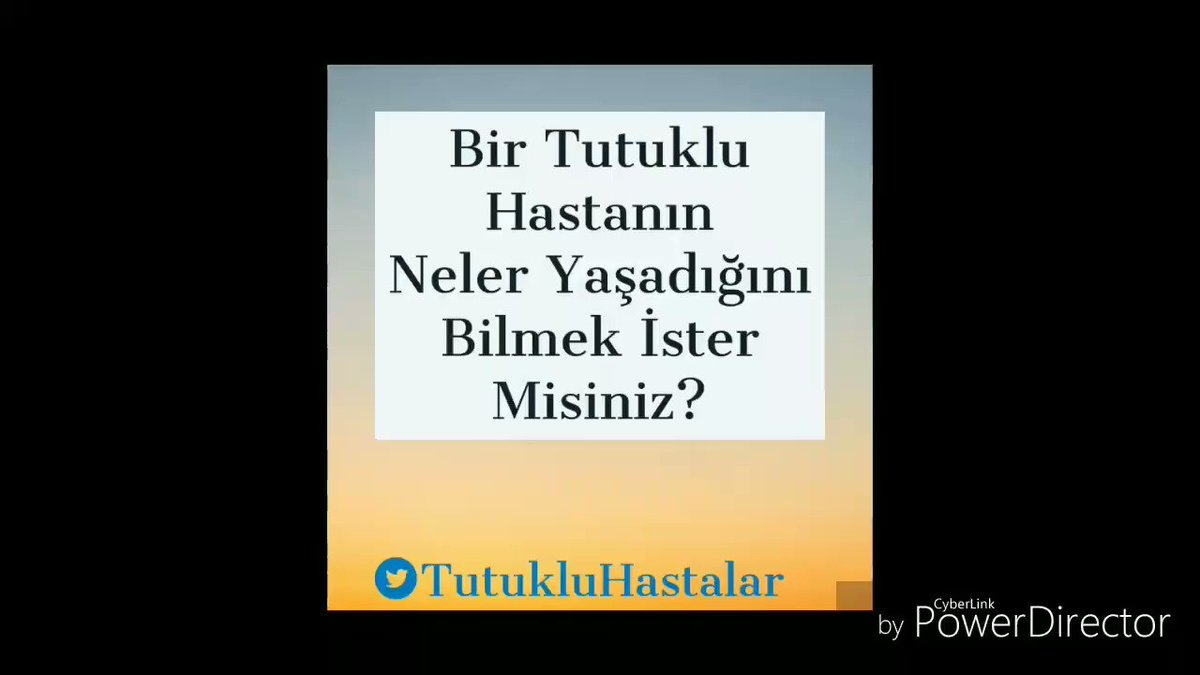 Bir Tutuklu Hastanın Neler Yaşadığını Bilmek İster Misiniz?
Adım Fatma...
On binlerce masum tutukludan biriyim...
Rahim kanseriyim...
Hastalığım burada ikinci evreye ilerledi...
@fasibel @HurAyse @asliaydintasbas @ecolasan
@mert__firat
#HayattanDeğilHapistenTahliye