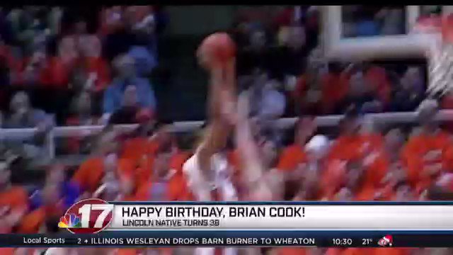 Happy Birthday, Brian Cook! The and legend turns 38 this week. 