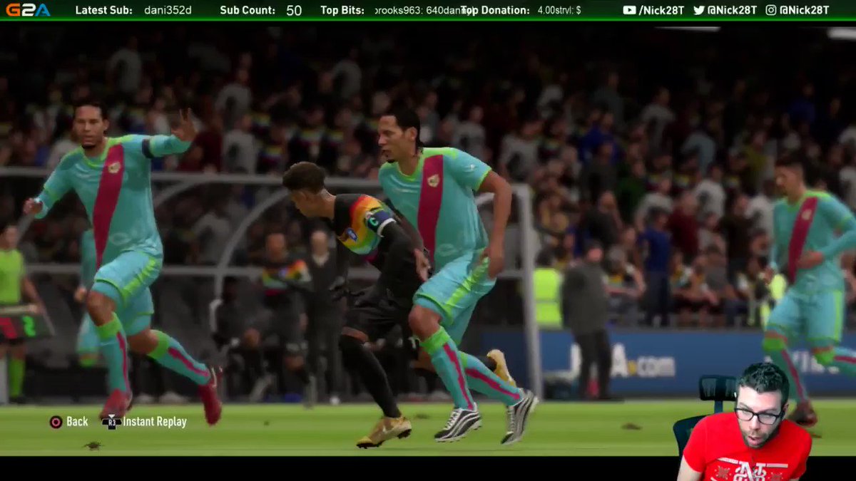 Neymar dive = Rio Red and then a perfect manual tackle = him scoring an easy goal... #FIFA19 defined in one clip...
(*disclaimer* I know I am not the best FIFA player and should still be able to win these types of games, thats my bad, I am bad)