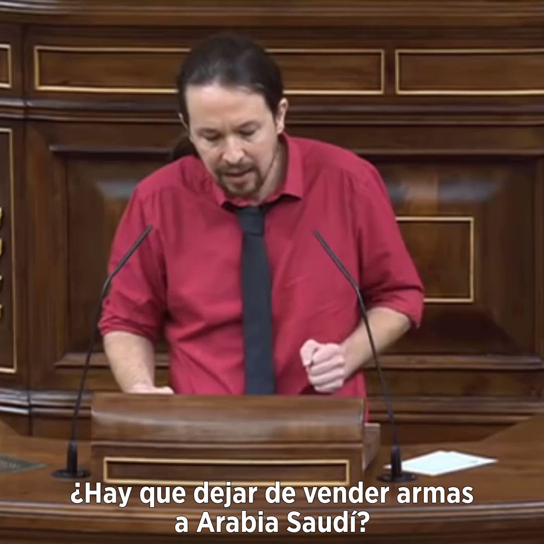 Pablo Iglesias (@Pablo_Iglesias_) on Twitter photo 10/12/2018 16:05:16 @greenpeace_esp @ahorapodemos @Congreso_Es Sí, nos hemos comprometido. @greenpeace_esp @ahorapodemos @Congreso_Es Sí, nos hemos comprometido.