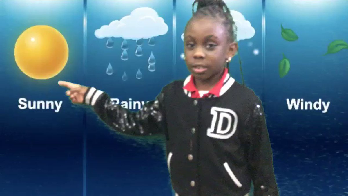 So this is what it’s like to forecast the weather using a green screen and @DoInkTweets @BrowardSTEM @BrowardTitleI @Annabel_C_Perry