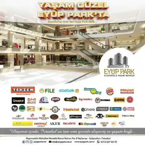 Eyup Park On Twitter Yasam Guzel Eyup Park Ta Ulasimin Icinde Istanbul Un Orta Yerinde Alisveris Ve Yasam Keyfi Eyupparkavm Tekzen File Ebebek Funnyday Burgerking Gymstop Btm Flashice Gratis Matilla Bigmammas Ustadonerci Cuccino