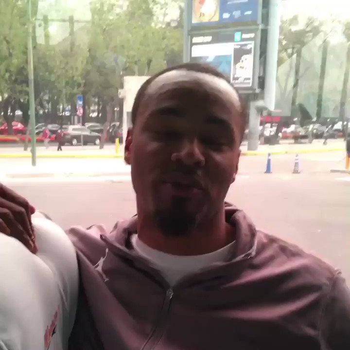 2x All-Star and NBA Champ Rashard Lewis checks in from #NBAMexicoGames.