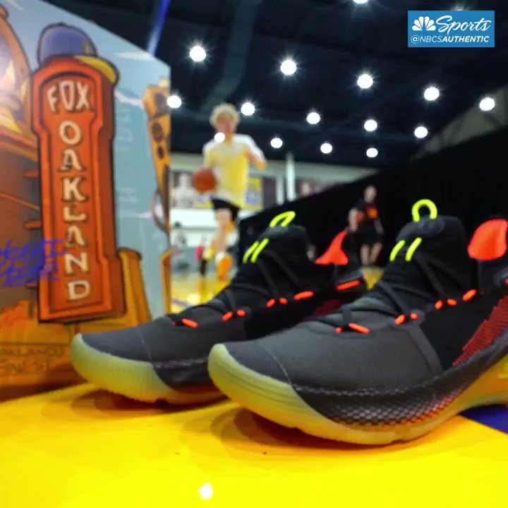 Warriors on NBCS (@NBCSWarriors) on Twitter photo 2018-12-12 03:45:32 Closer look at the Curry 6 π Closer look at the Curry 6 π