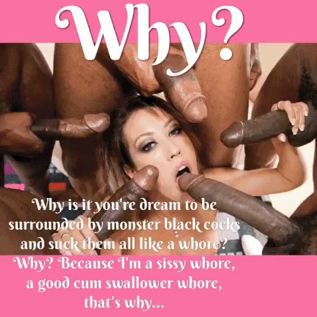 Messy bbc curly sissy