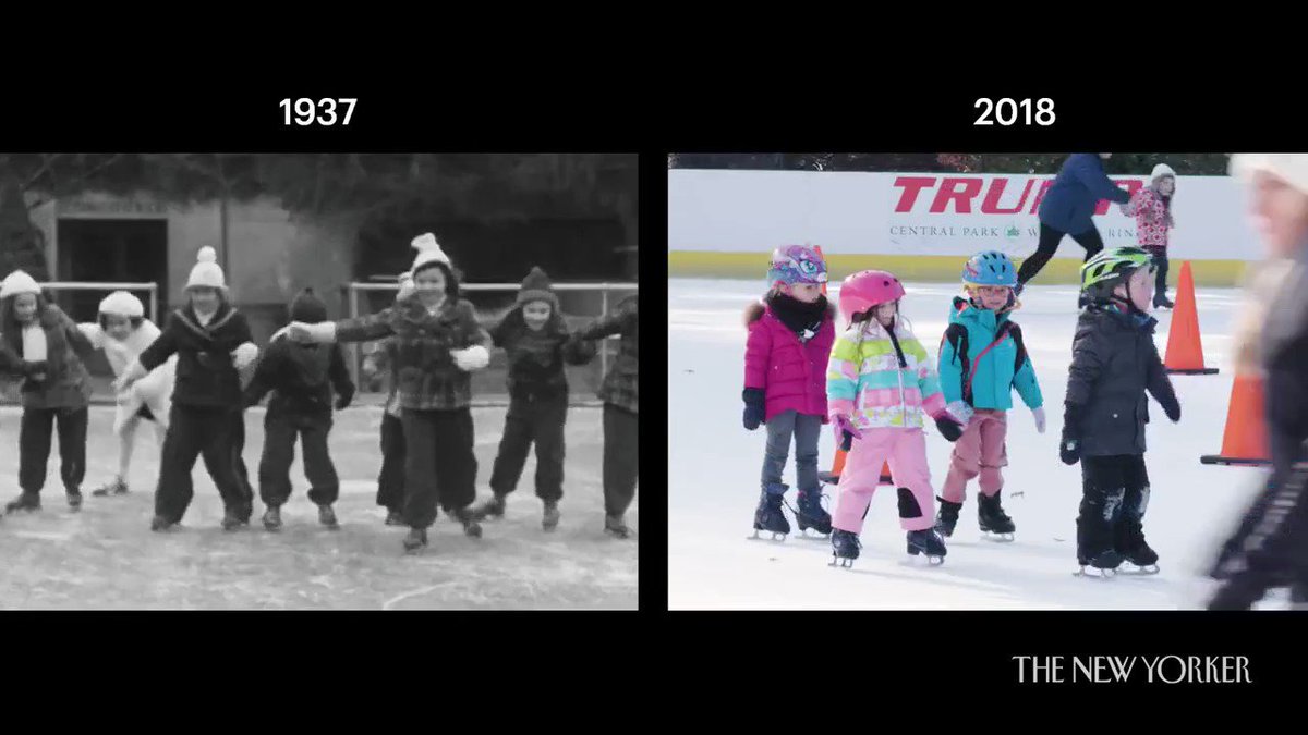 Some things don't change that much.
90 Years of Christmas in New York: https://youtu.be/MRABOpPyqFQ .