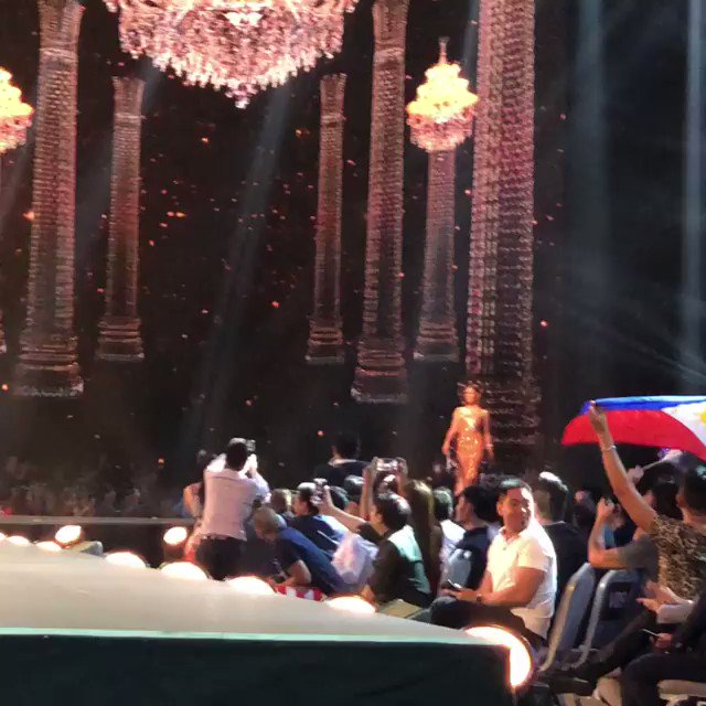 catriona lava gray walk slow turn executing another gown