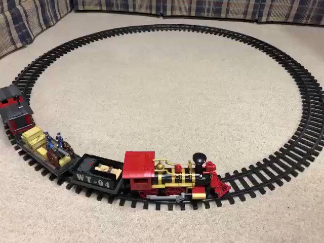 mega construx train heist